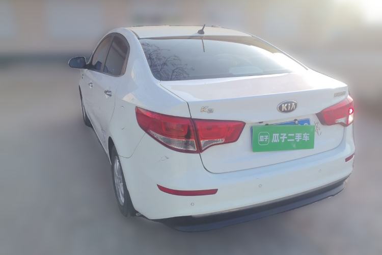 Used Kia K2 2015 Sedan 1.4L MT GLS Rear Left 45 Deg