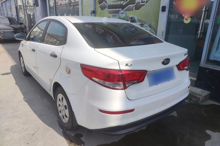 Used Kia K2 2015 Sedan 1.4L Automatic GLS Rear Left 45 Deg