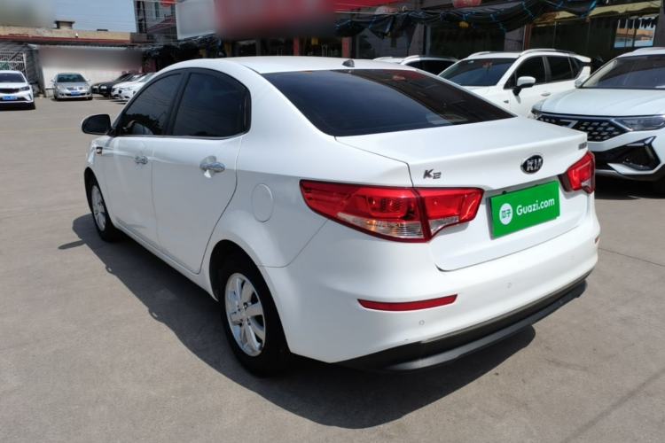 Used Kia K2 2015 Sedan 1.4L Automatic GLS Rear Left 45 Deg