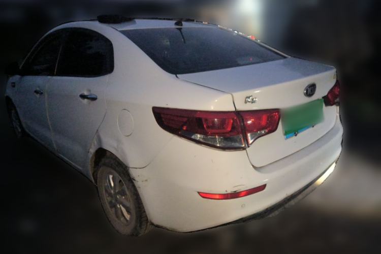Used Kia K2 2015 Sedan 1.4L MT GLS Rear Left 45 Deg