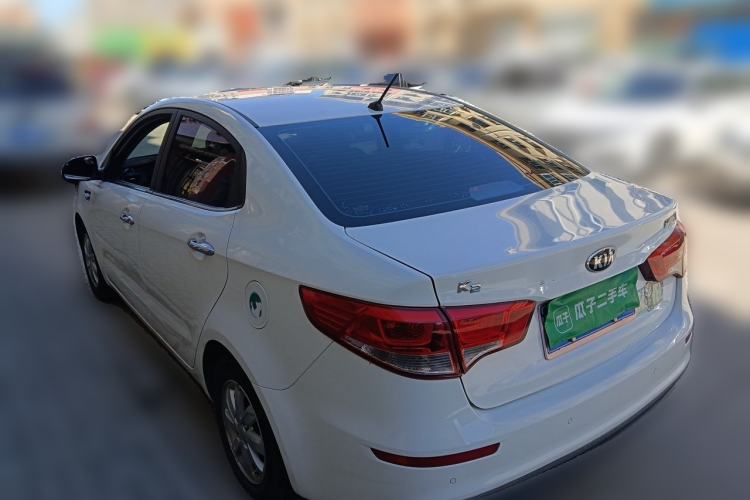 Used Kia K2 2015 Sedan 1.4L Automatic GLS Rear Left 45 Deg