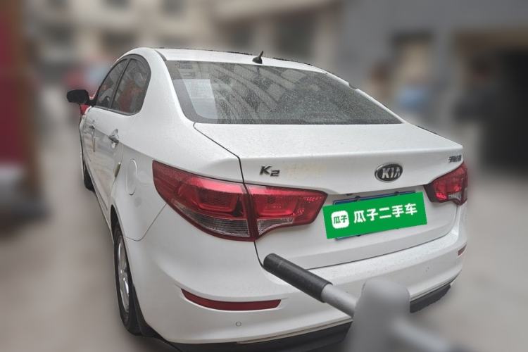 Used Kia K2 2015 Sedan 1.4L Automatic GLS Rear Left 45 Deg
