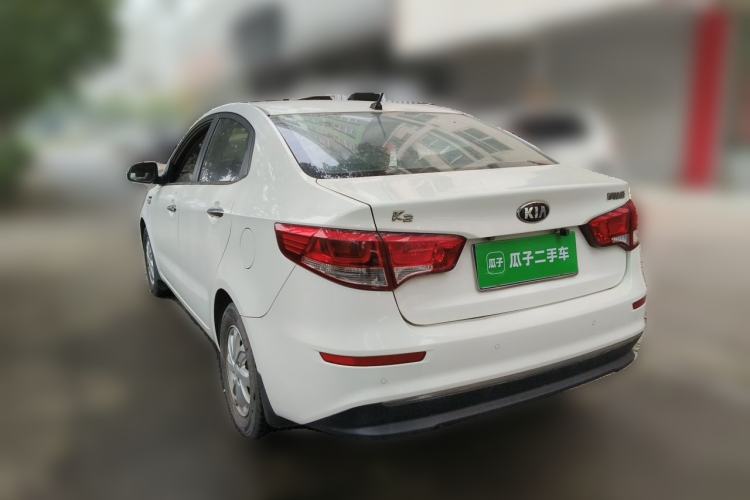 Used Kia K2 2015 Sedan 1.4L MT GLS Rear Left 45 Deg