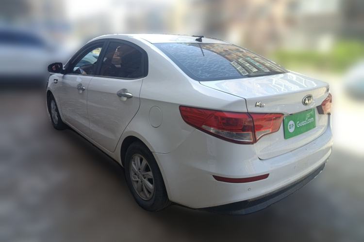 Used Kia K2 2015 Sedan 1.4L MT GLS Rear Left 45 Deg