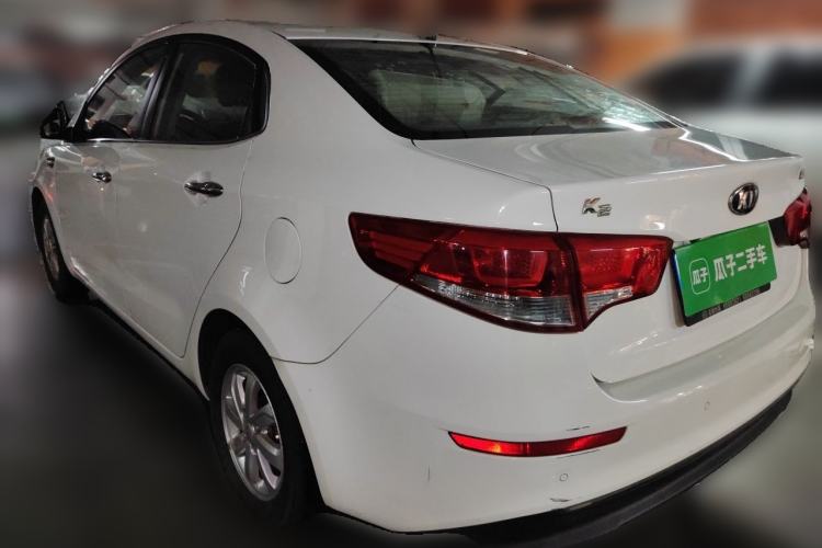 Used Kia K2 2015 Sedan 1.4L Automatic GLS Rear Left 45 Deg
