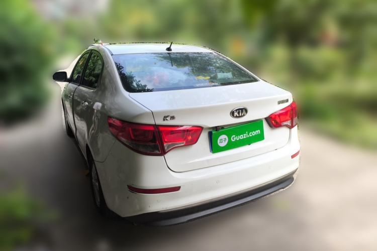 Used Kia K2 2015 Sedan 1.4L Automatic GLS Rear Left 45 Deg