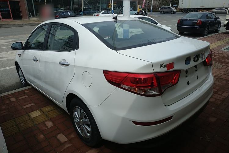 Used Kia K2 2015 Sedan 1.4L MT GLS Rear Left 45 Deg