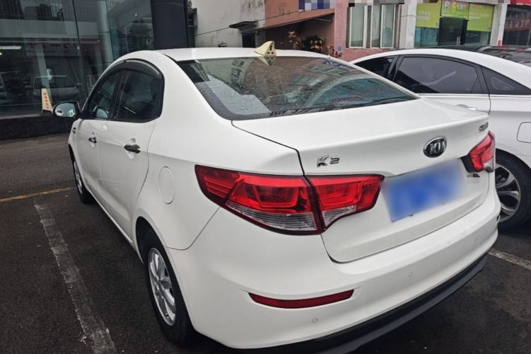 Used Kia K2 2015 Sedan 1.4L Automatic GLS Rear Left 45 Deg