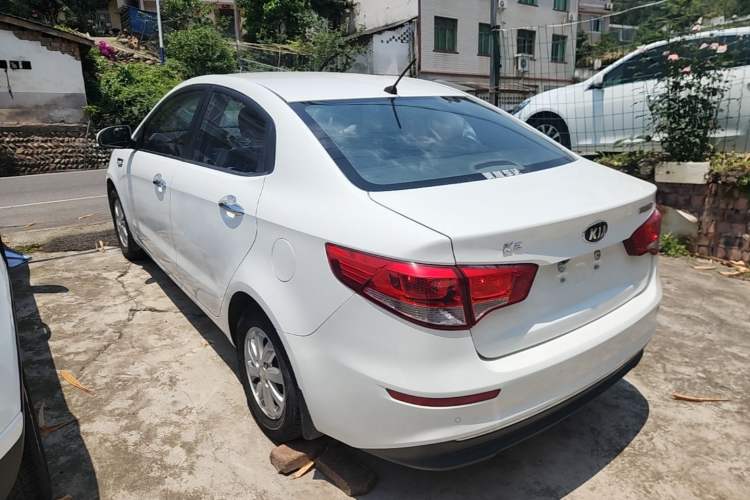 Used Kia K2 2015 Sedan 1.4L Automatic GLS Rear Left 45 Deg