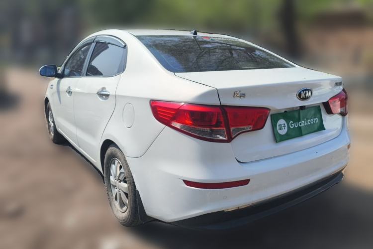 Used Kia K2 2015 Sedan 1.4L MT GLS Rear Left 45 Deg