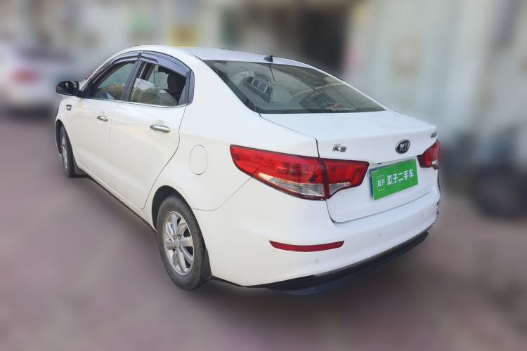 Used Kia K2 2015 Sedan 1.4L MT GLS Rear Left 45 Deg