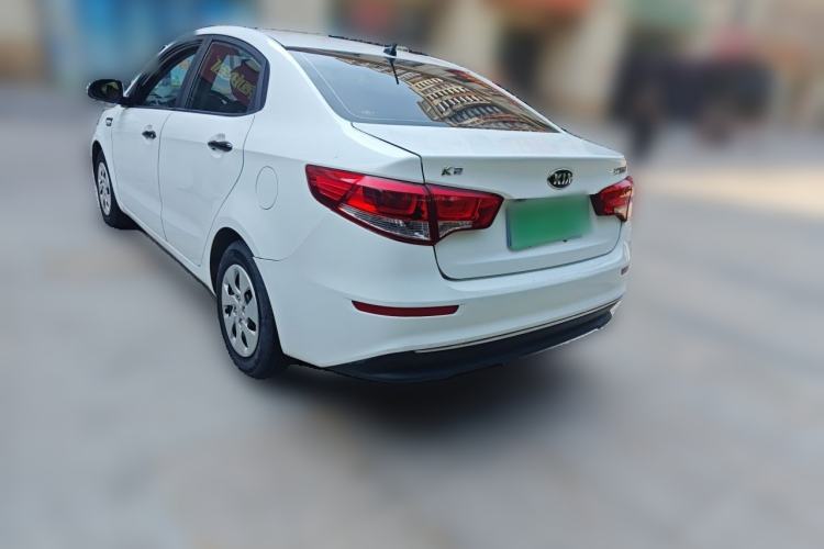 Used Kia K2 2015 Sedan 1.4L Automatic GLS Rear Left 45 Deg