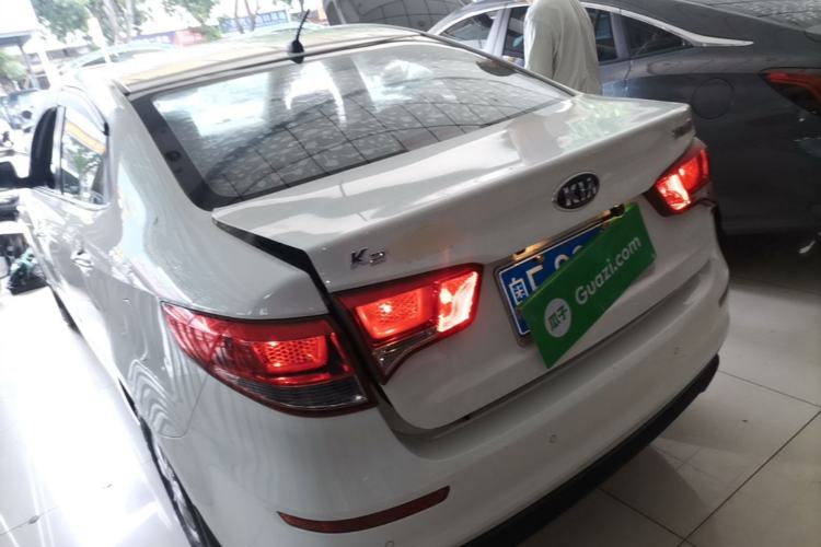 Used Kia K2 2015 Sedan 1.4L Automatic GLS Rear Left 45 Deg