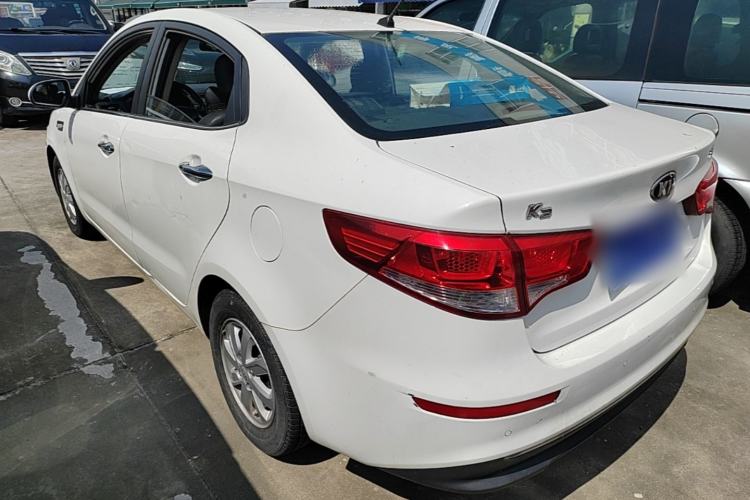 Used Kia K2 2015 Sedan 1.4L Automatic GLS Rear Left 45 Deg