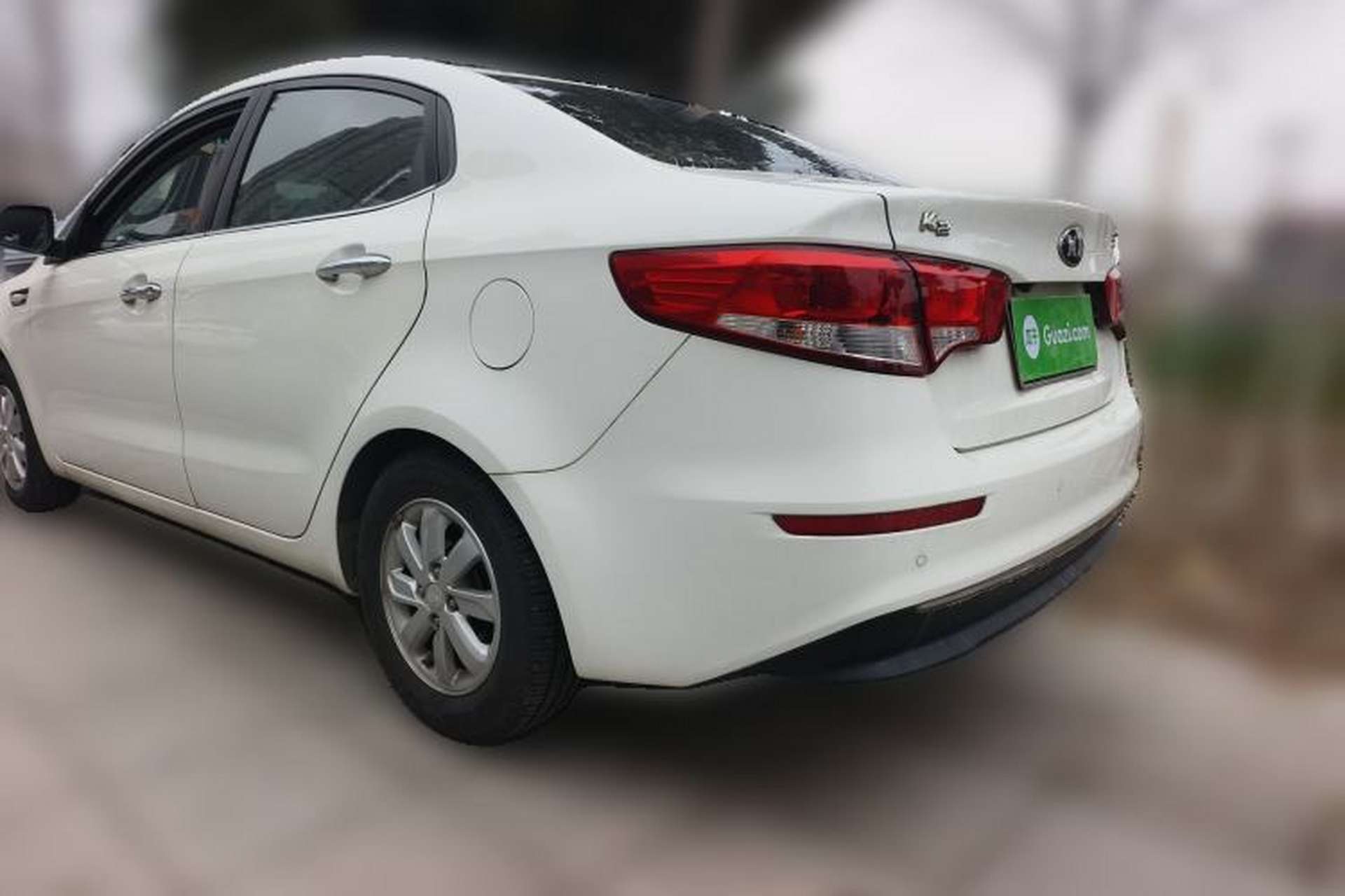 Used Kia K2 2015 Sedan 1.4L Automatic GLS Rear Left 45 Deg