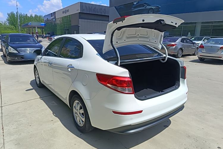 Used Kia K2 2015 Sedan 1.4L MT GLS Rear Left 45 Deg