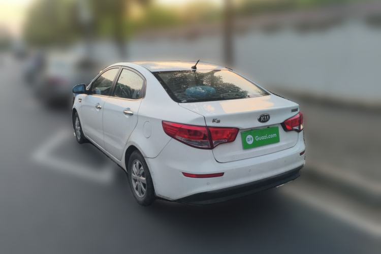 Used Kia K2 2015 Sedan 1.4L MT GLS Rear Left 45 Deg