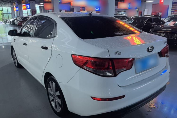 Used Kia K2 2015 Sedan 1.4L Automatic GLS Rear Left 45 Deg
