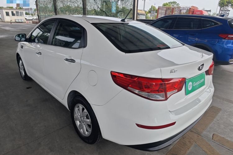 Used Kia K2 2015 Sedan 1.4L MT GLS Rear Left 45 Deg