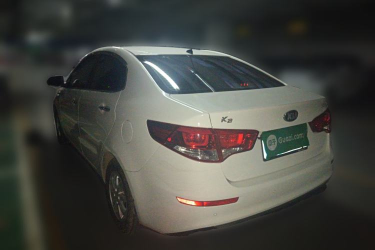 Used Kia K2 2015 Sedan 1.4L Automatic GLS Rear Left 45 Deg