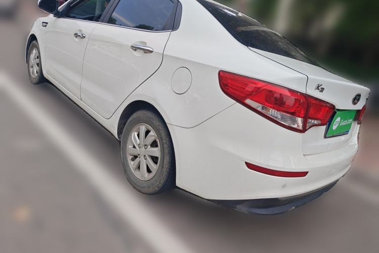 Used Kia K2 2015 Sedan 1.4L MT GLS Rear Left 45 Deg