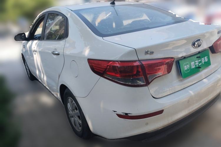 Used Kia K2 2015 Sedan 1.4L MT GLS Rear Left 45 Deg