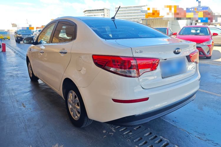 Used Kia K2 2015 Sedan 1.4L MT GLS Rear Left 45 Deg