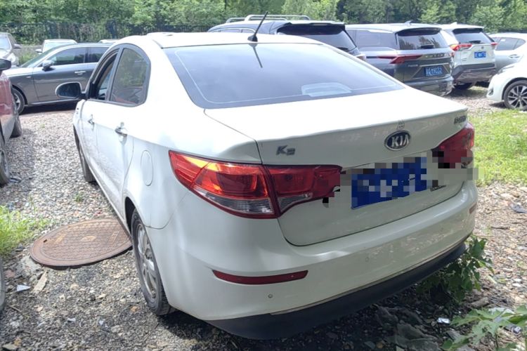 Used Kia K2 2015 Sedan 1.4L Automatic GLS Rear Left 45 Deg