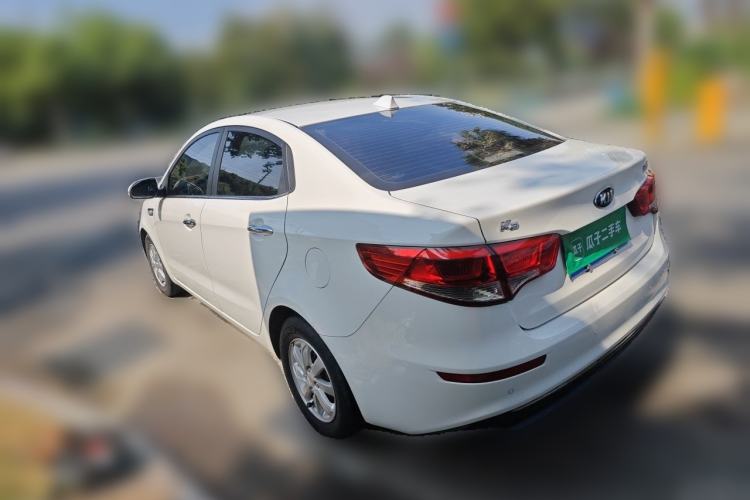 Used Kia K2 2015 Sedan 1.4L Automatic GLS Rear Left 45 Deg