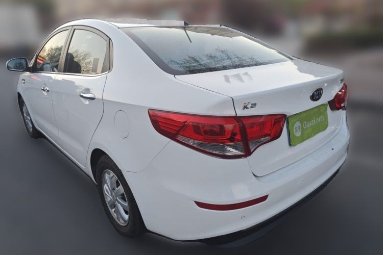 Used Kia K2 2015 Sedan 1.4L Automatic GLS Rear Left 45 Deg