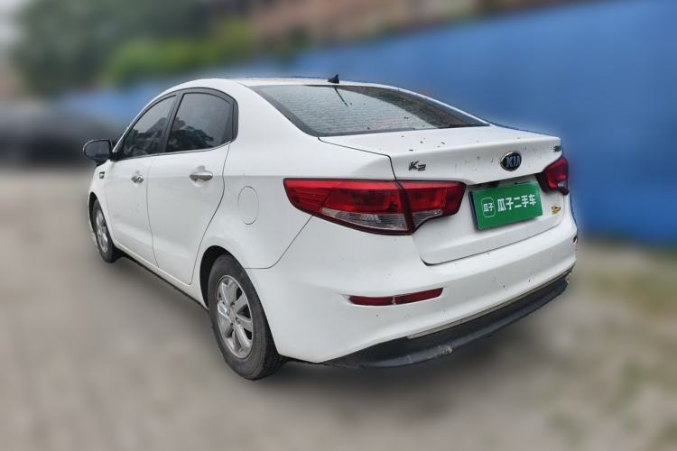 Used Kia K2 2015 Sedan 1.4L MT GLS Rear Left 45 Deg