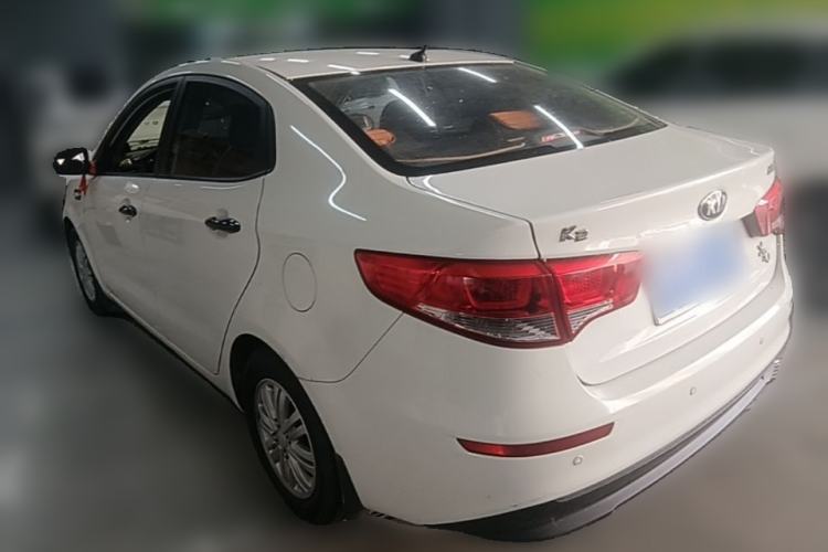 Used Kia K2 2015 Sedan 1.4L Automatic GLS Rear Left 45 Deg