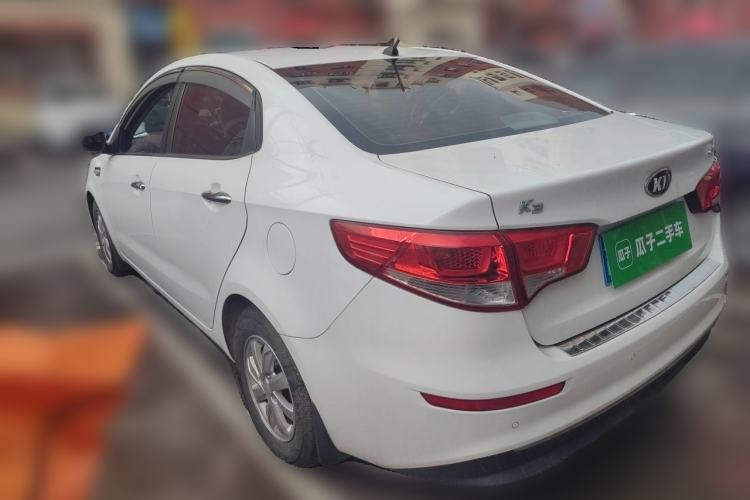 Used Kia K2 2015 Sedan 1.4L MT GLS Rear Left 45 Deg