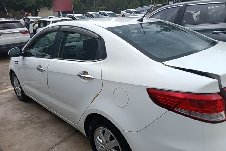 Used Kia K2 2015 Sedan 1.4L MT GLS Rear Left 45 Deg