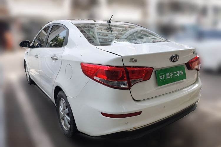 Used Kia K2 2015 Sedan 1.4L Automatic GLS Rear Left 45 Deg