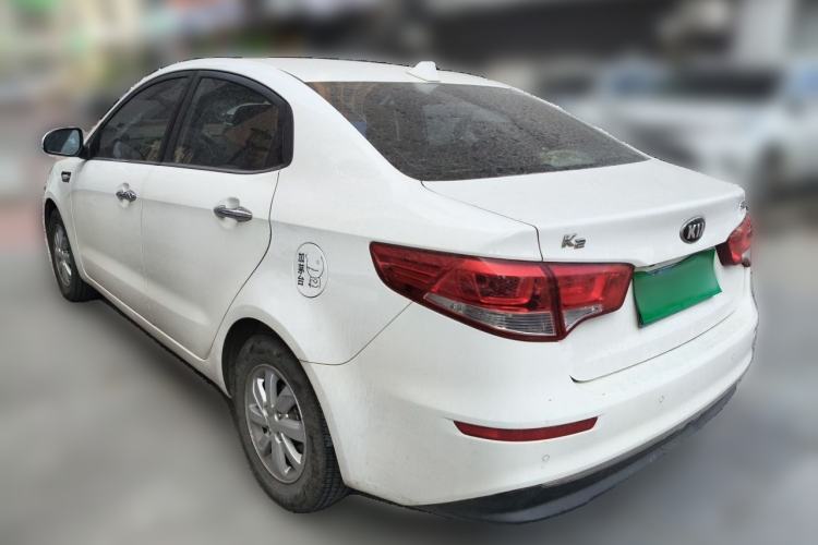 Used Kia K2 2015 Sedan 1.4L MT GLS Rear Left 45 Deg
