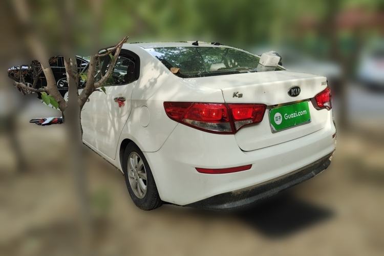 Used Kia K2 2015 Sedan 1.4L Automatic GLS Rear Left 45 Deg