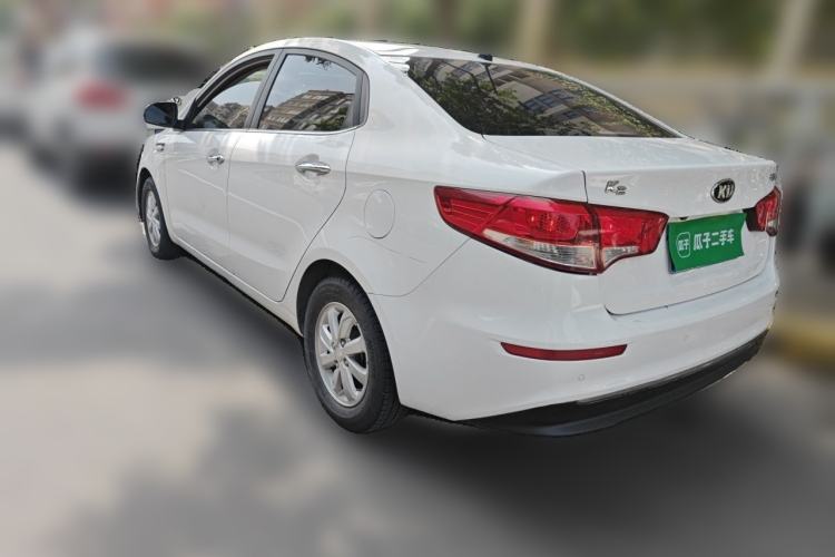 Used Kia K2 2015 Sedan 1.4L Automatic GLS Rear Left 45 Deg