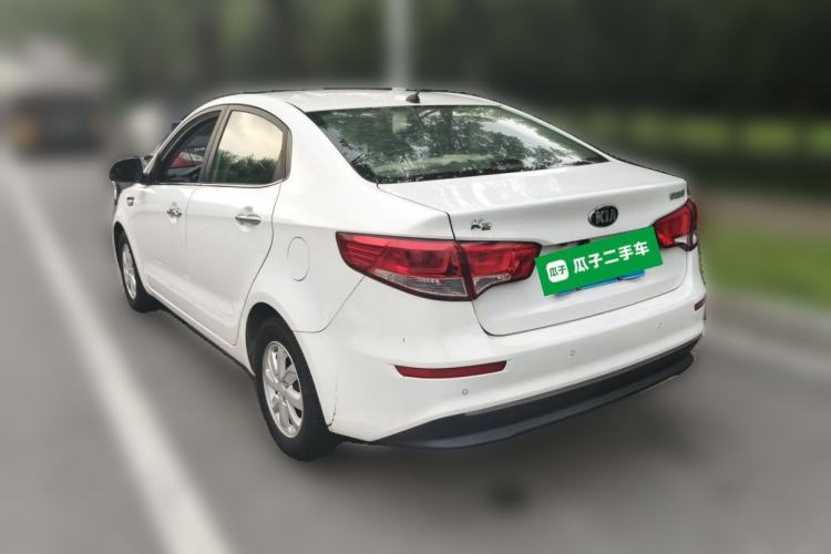 Used Kia K2 2015 Sedan 1.4L MT GLS Rear Left 45 Deg