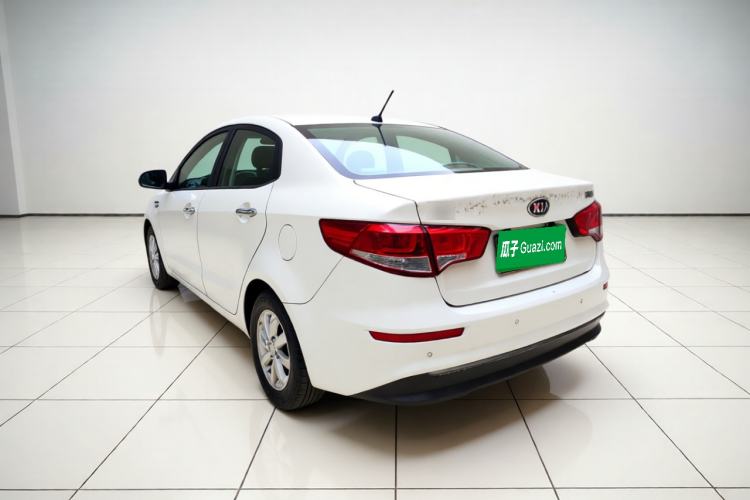 Used Kia K2 2015 Sedan 1.4L MT GLS Rear Left 45 Deg