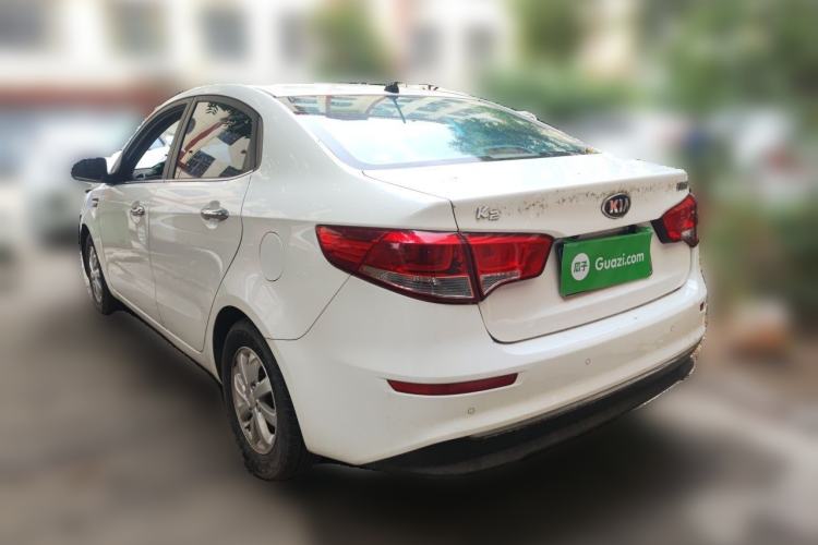 Used Kia K2 2015 Sedan 1.4L MT GLS Rear Left 45 Deg