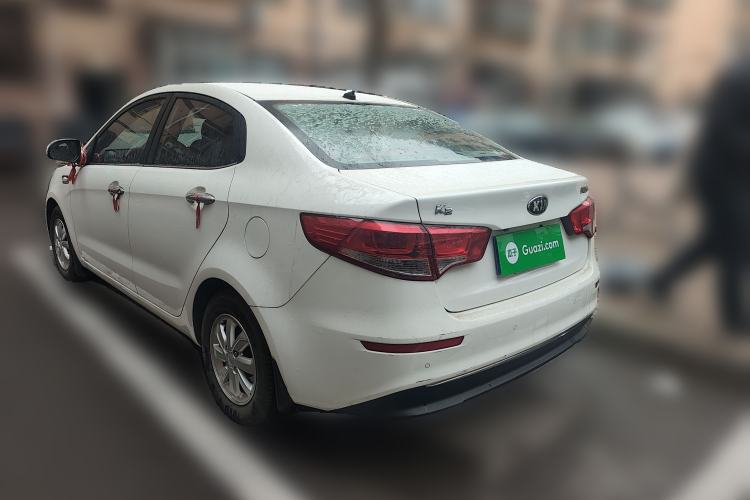 Used Kia K2 2015 Sedan 1.4L MT GLS Rear Left 45 Deg