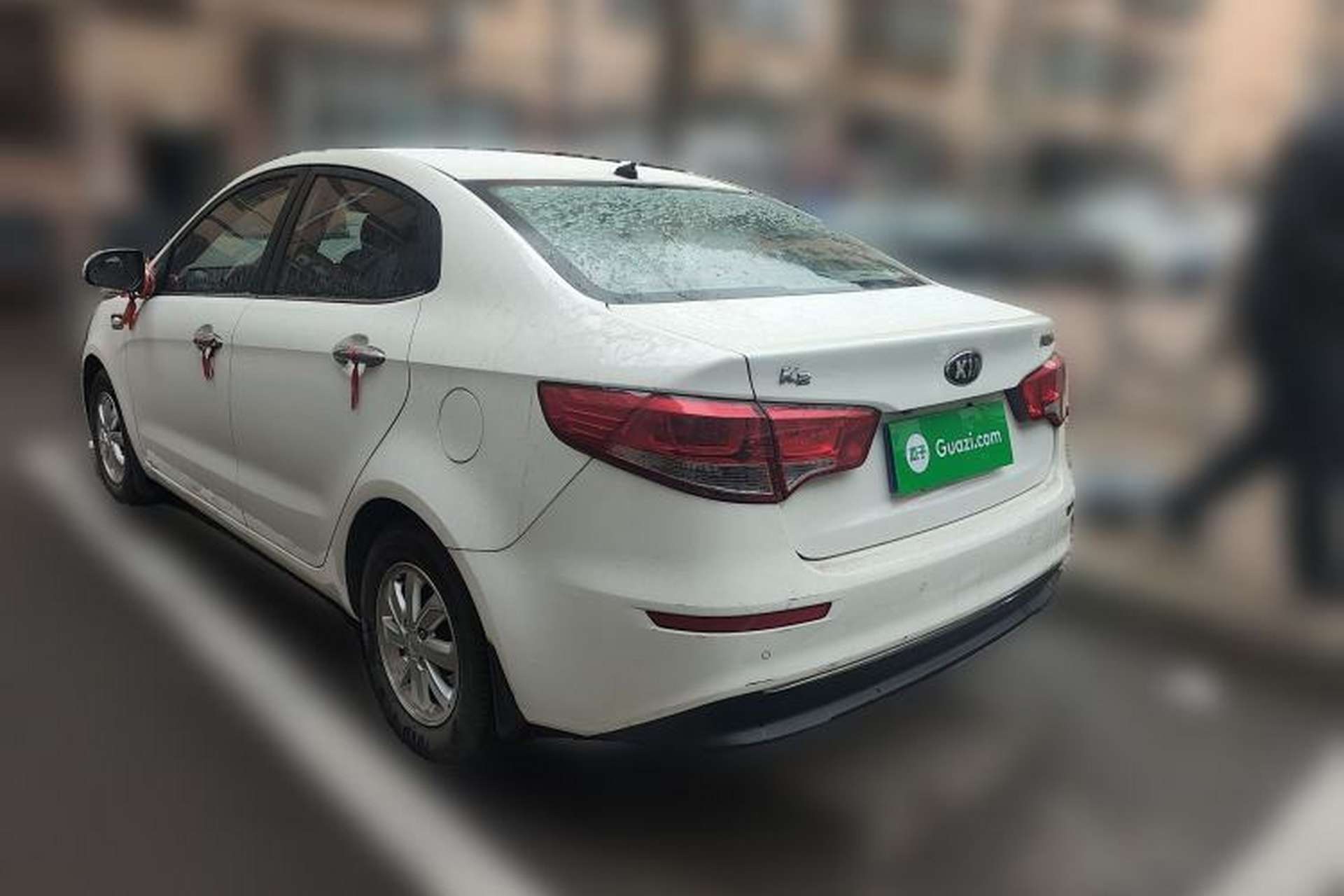 Used Kia K2 2015 Sedan 1.4L MT GLS Rear Left 45 Deg