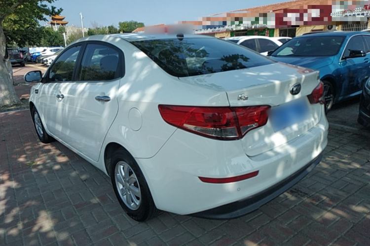 Used Kia K2 2015 Sedan 1.4L Automatic GLS Rear Left 45 Deg