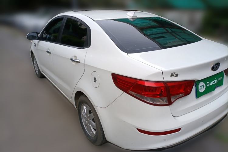 Used Kia K2 2015 Sedan 1.4L Automatic GLS Rear Left 45 Deg