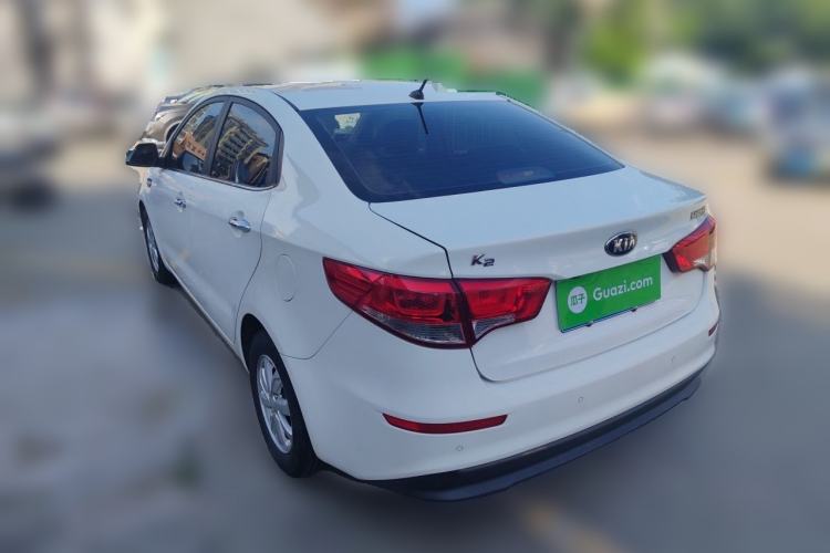 Used Kia K2 2015 Sedan 1.4L Automatic GLS Rear Left 45 Deg