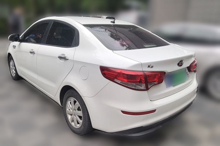 Used Kia K2 2015 Sedan 1.4L MT GLS Rear Left 45 Deg
