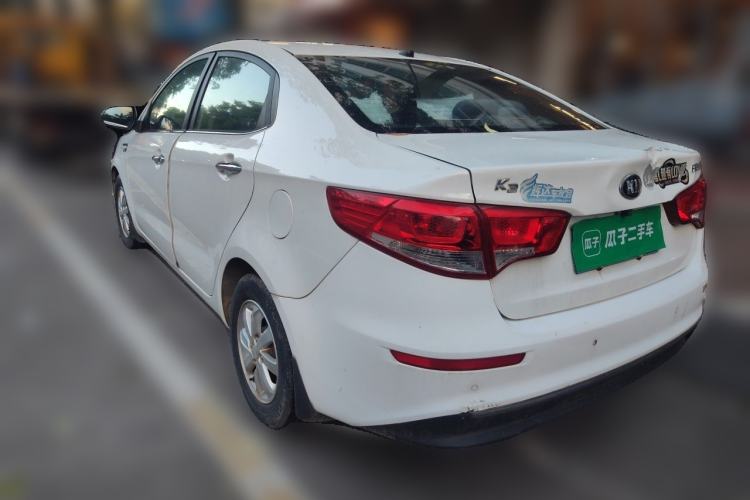 Used Kia K2 2015 Sedan 1.4L Automatic GLS Rear Left 45 Deg