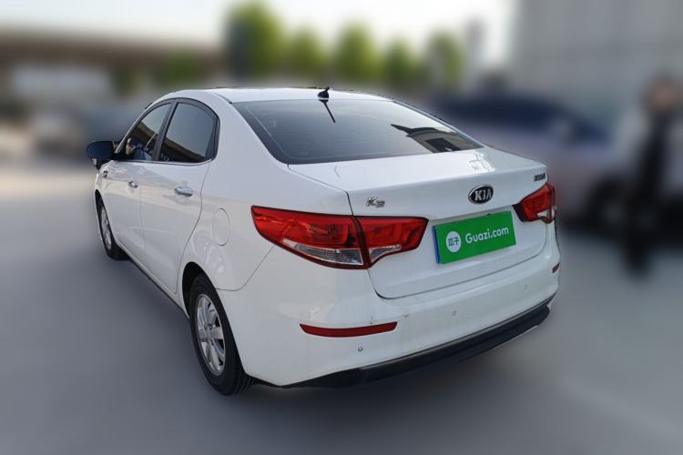 Used Kia K2 2015 Sedan 1.4L Automatic GLS Rear Left 45 Deg