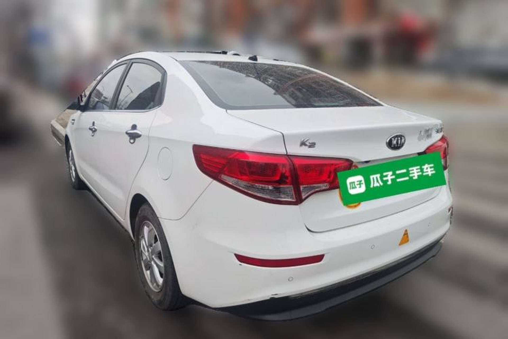Used Kia K2 2015 Sedan 1.4L Automatic GLS Rear Left 45 Deg